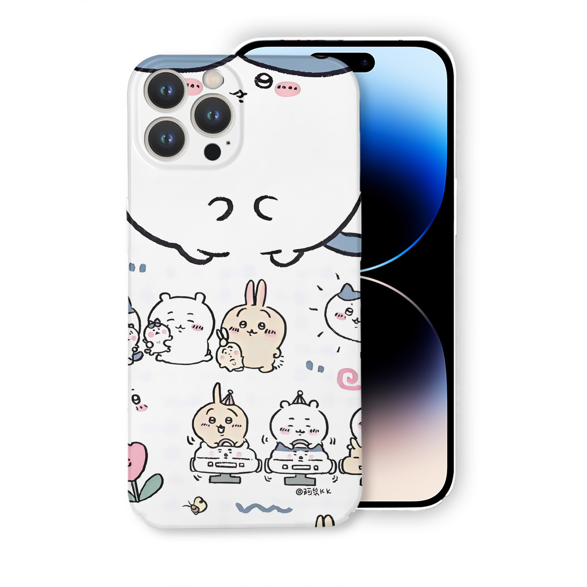 （画像用） ちいかわ Chii-kawa 【iPhone 14シリーズ対応】ハードケース